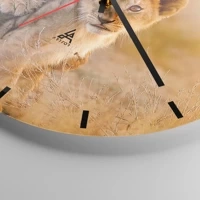 Esfera sin numeración, con rayas