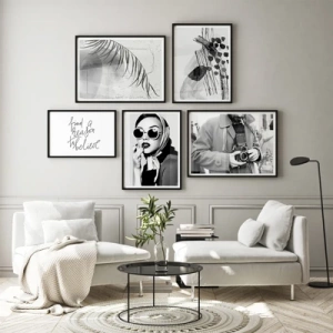 Black and white no. 1 - Inspiración para el salón