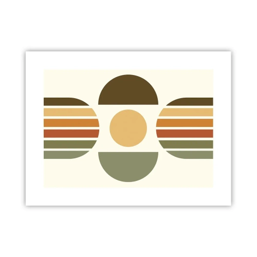 Póster - Los tonos de la tierra - 40x30 cm