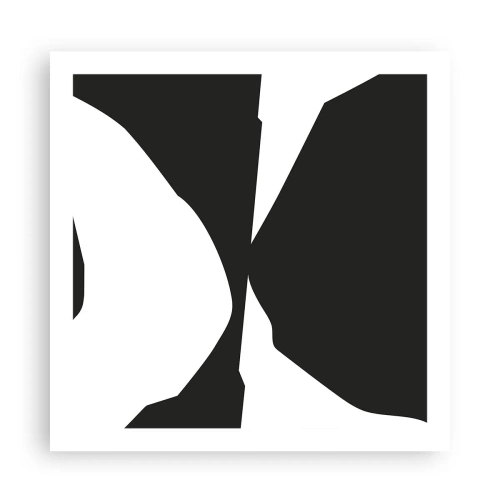 Póster - Positivo-negativo - 60x60 cm