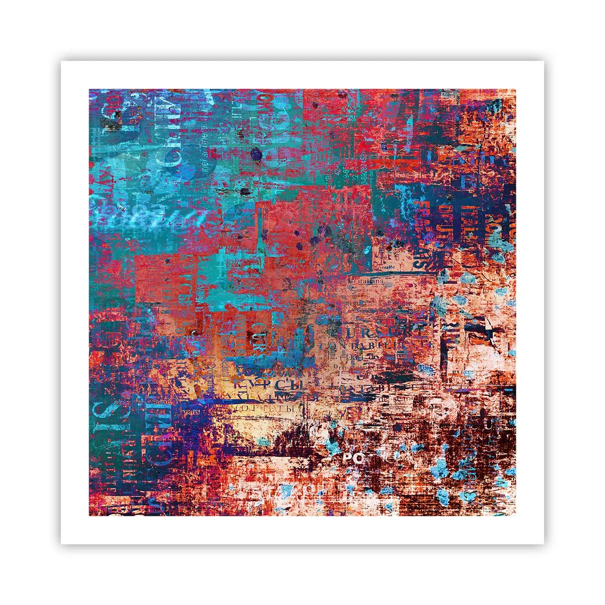 Póster - Memoria y olvido - 60x60 cm