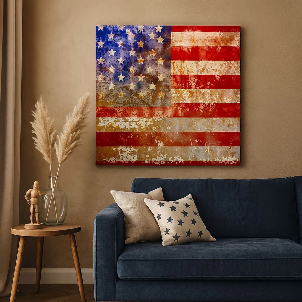 Cuadro sobre lienzo - Impresión de Imagen - La gloria no pasa - 30x30 cm