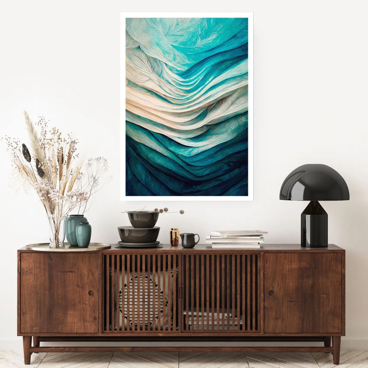 Póster - Azul insaciable - 70x100 cm