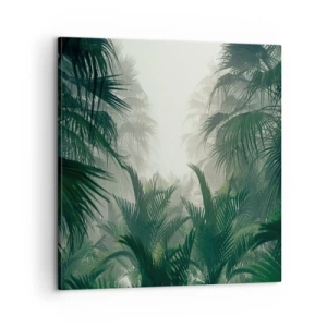 Cuadro sobre lienzo - Impresión de Imagen - Misterio tropical - 60x60 cm