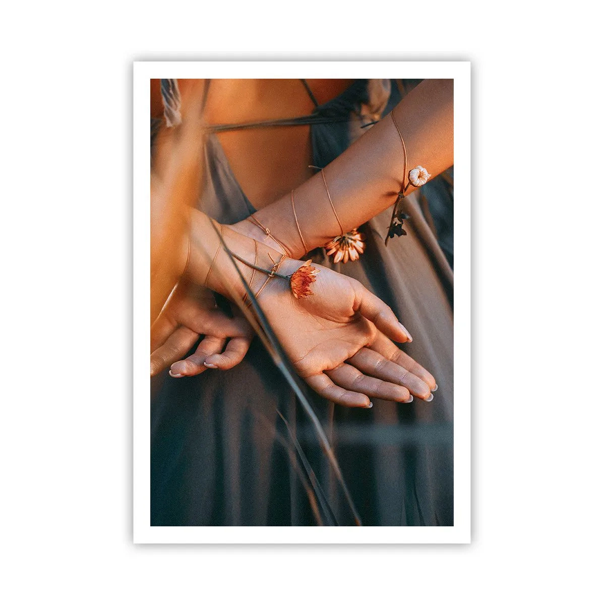 Póster - Conectada con la naturaleza - 70x100 cm