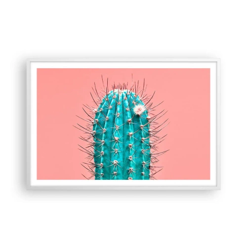 Póster en marco blanco - Se mira, pero no se toca - 91x61 cm