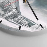 Esfera sin numeración, con rayas