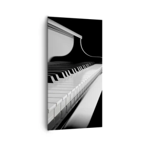 Cuadro sobre lienzo - Impresión de Imagen - Armonía musical - 65x120 cm