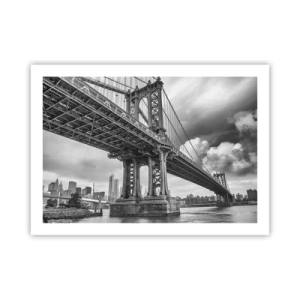 Póster - Al corazón de la ciudad - 70x50 cm