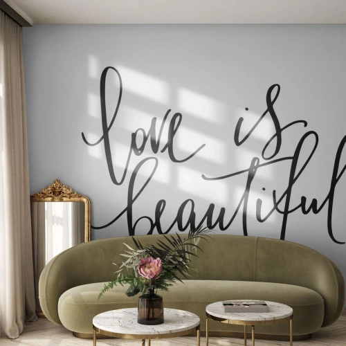 Fotomural personalizado Premium Canvas - Leer y repetir - Tipografía, Afirmación, Máxima