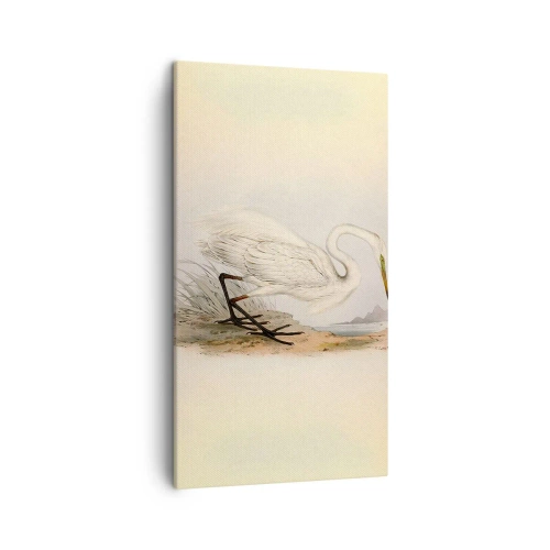Cuadro sobre lienzo - Impresión de Imagen - Dama de los juncos - 45x80 cm