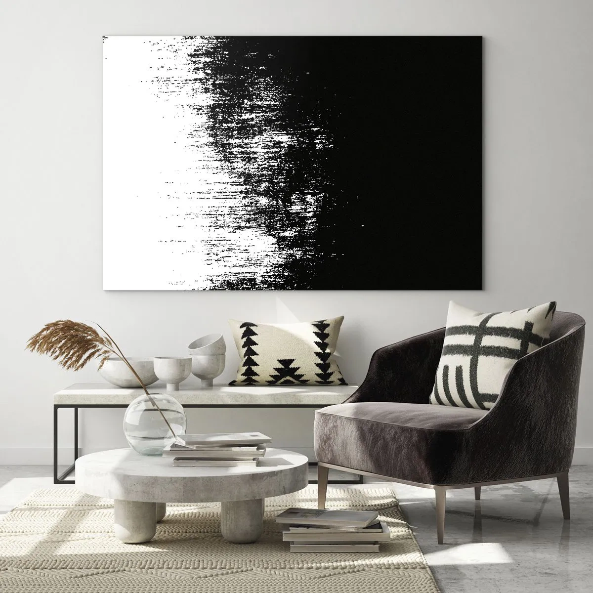 Cuadro sobre vidrio - Impresiones sobre Vidrio - Y el ganador es… - 70x50cm - Y el ganador es... - Decoración de pared moderna para salón y dormitorio ARTTOR