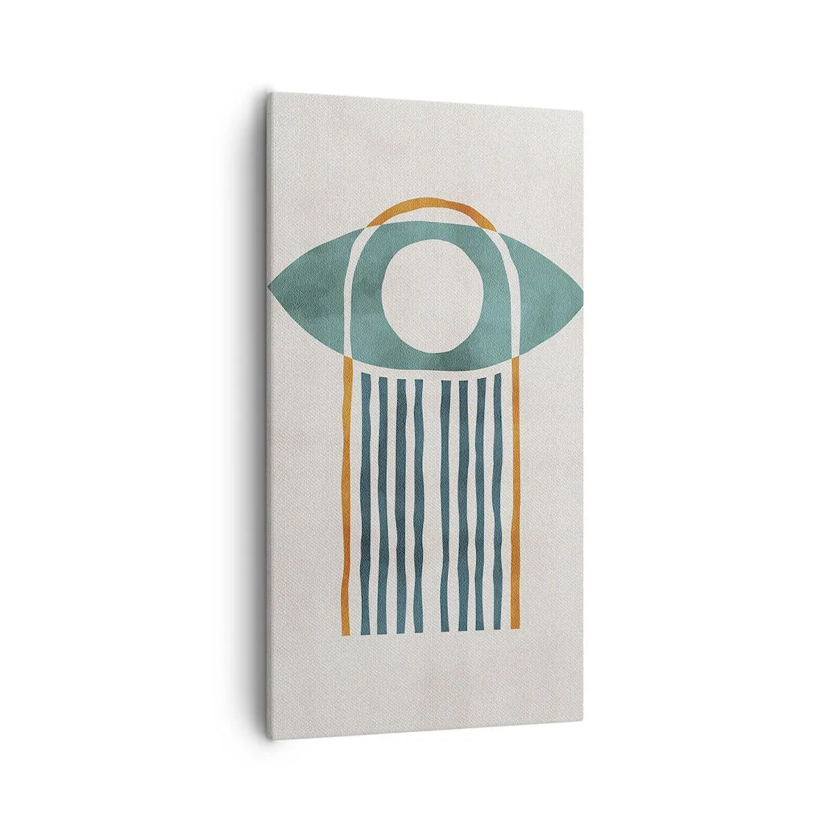 Cuadro sobre lienzo - Impresión de Imagen - Signos y rituales - 55x100 cm