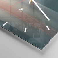 Esfera sin numeración, con rayas