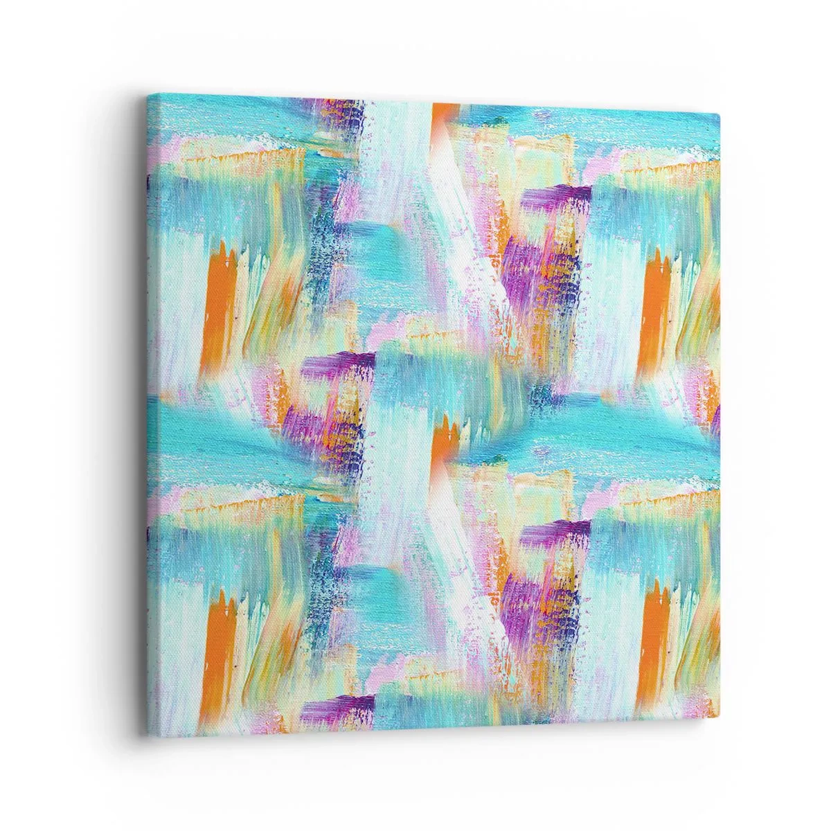 Cuadro sobre lienzo - Impresión de Imagen - Un alegre traductor de garabatos - 30x30 cm