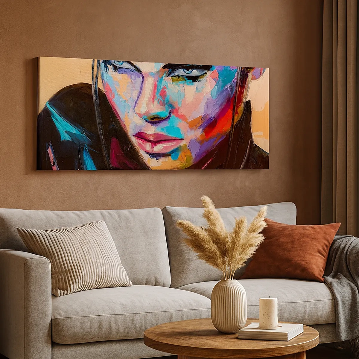 Cuadro sobre lienzo - Impresión de Imagen - Salvaje de corazón - 30x30 cm