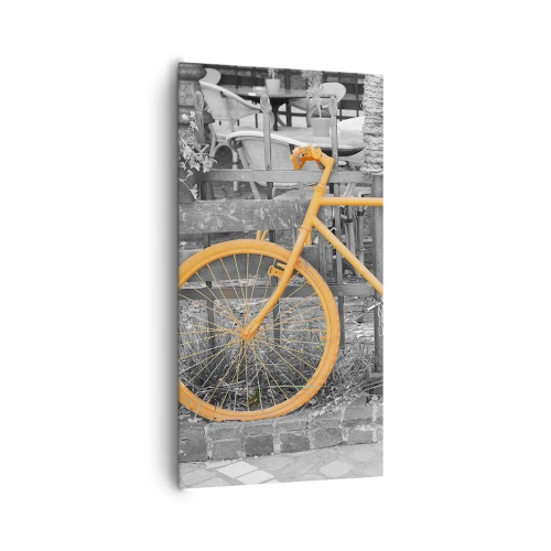 Cuadro sobre lienzo - Impresión de Imagen - Sigue, yo esperaré aquí - 65x120 cm