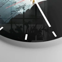 Esfera sin numeración, con rayas