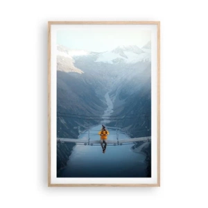 Póster en marco roble claro - Encanto suspensión - 61x91 cm