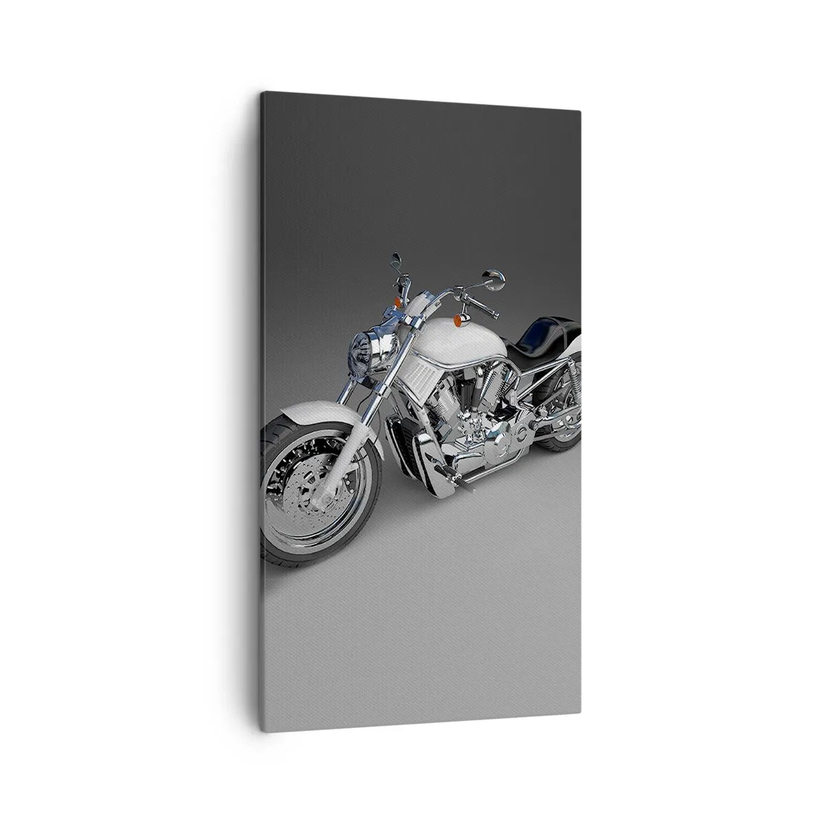 Cuadro sobre lienzo - Impresión de Imagen - Solo puedes arrodillarte - 45x80 cm