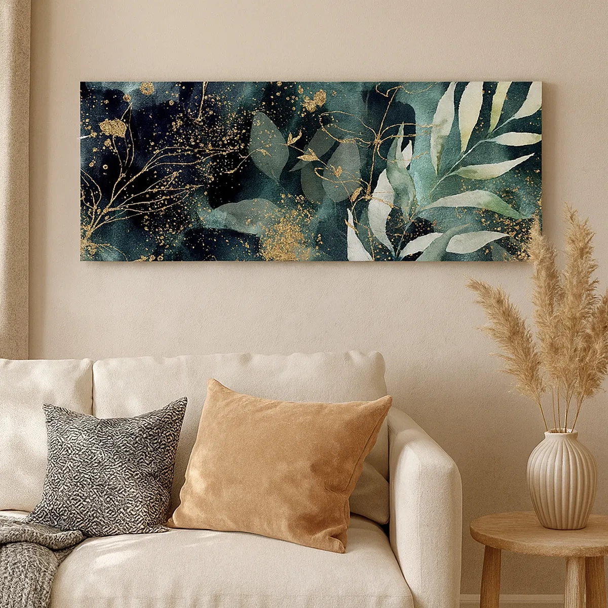 Cuadro sobre lienzo - Impresión de Imagen - Jardín encantado - 30x30 cm