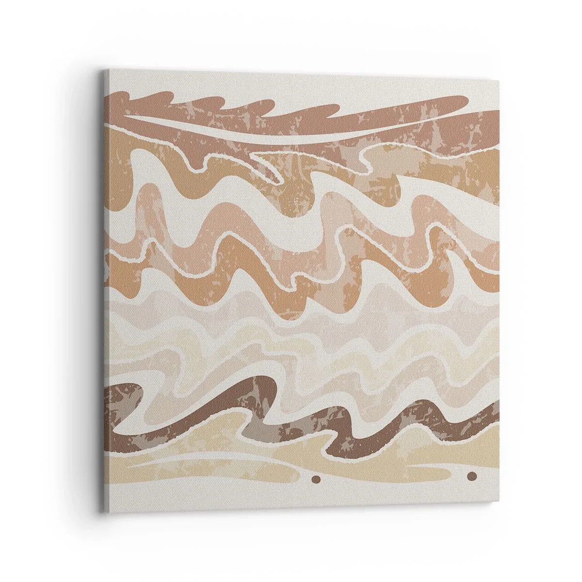 Cuadro sobre lienzo - Impresión de Imagen - Buena energía - buenas emociones - 70x70 cm