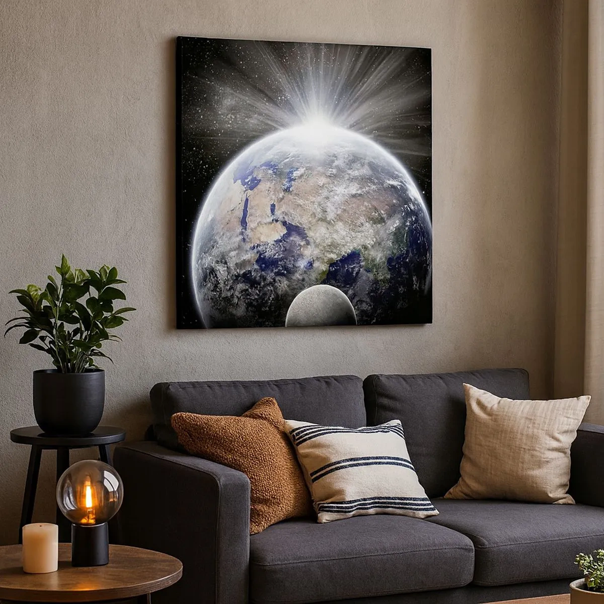 Cuadro sobre lienzo - Impresión de Imagen - En todo su esplendor - 30x30 cm