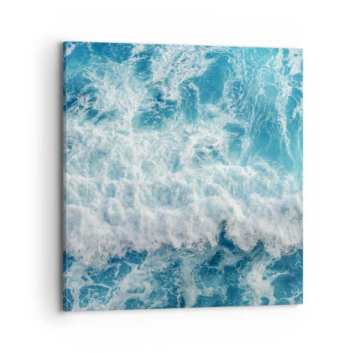 Cuadro sobre lienzo - Impresión de Imagen - Alegre y con mucho brío - 70x70 cm