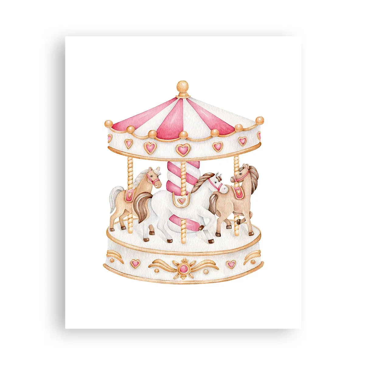 Póster - El dulce mundo de la infancia - 40x50 cm