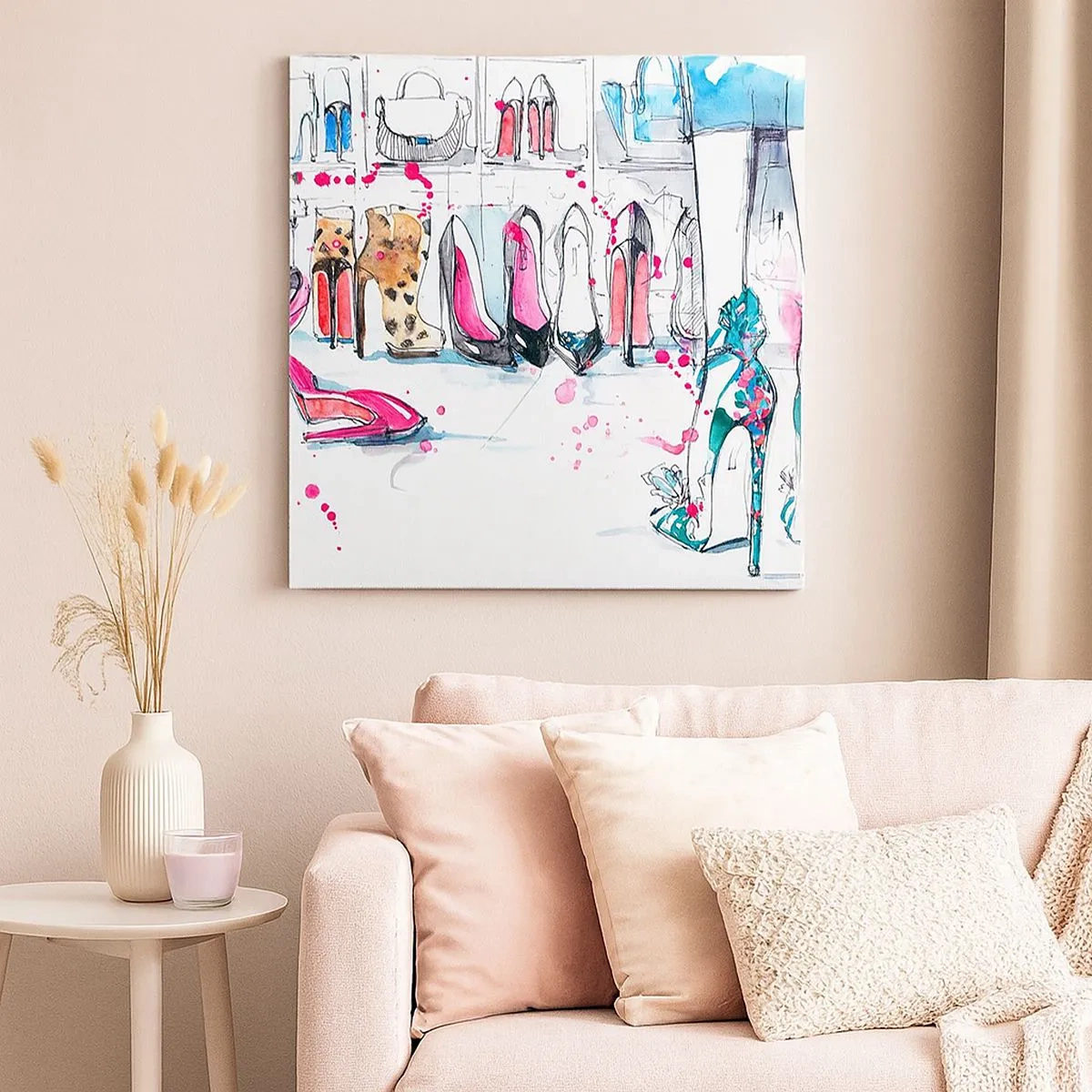 Cuadro sobre lienzo - Impresión de Imagen - Ábrete, sésamo - 30x30 cm