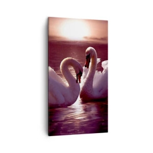 Cuadro sobre lienzo - Impresión de Imagen - Hasta que la muerte nos separe - 45x80 cm