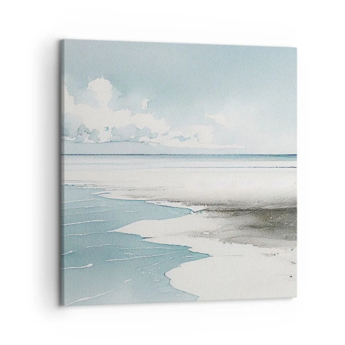 Cuadro sobre lienzo - Impresión de Imagen - Suave marea otoñal - 50x50 cm