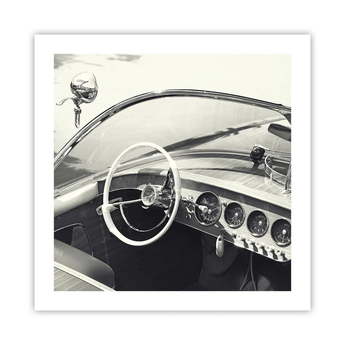 Póster - Tiempo para los ricos - 50x50 cm