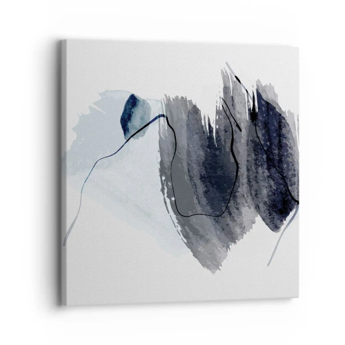 Cuadro sobre lienzo - Impresión de Imagen - Intensidad y movimiento - 30x30 cm