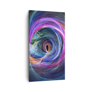 Cuadro sobre lienzo - Impresión de Imagen - ¿Dónde me llevarás? - 45x80 cm