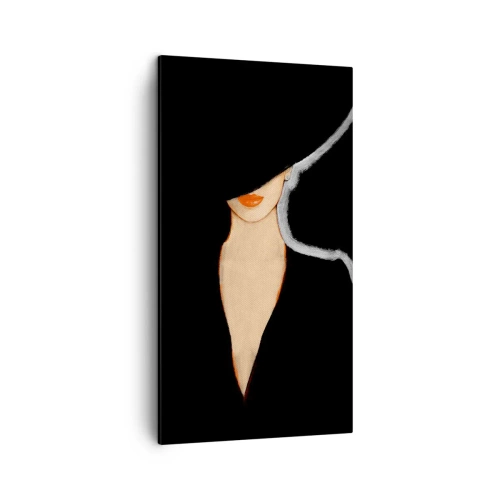 Cuadro sobre lienzo - Impresión de Imagen - Elegancia y estilo - 45x80 cm