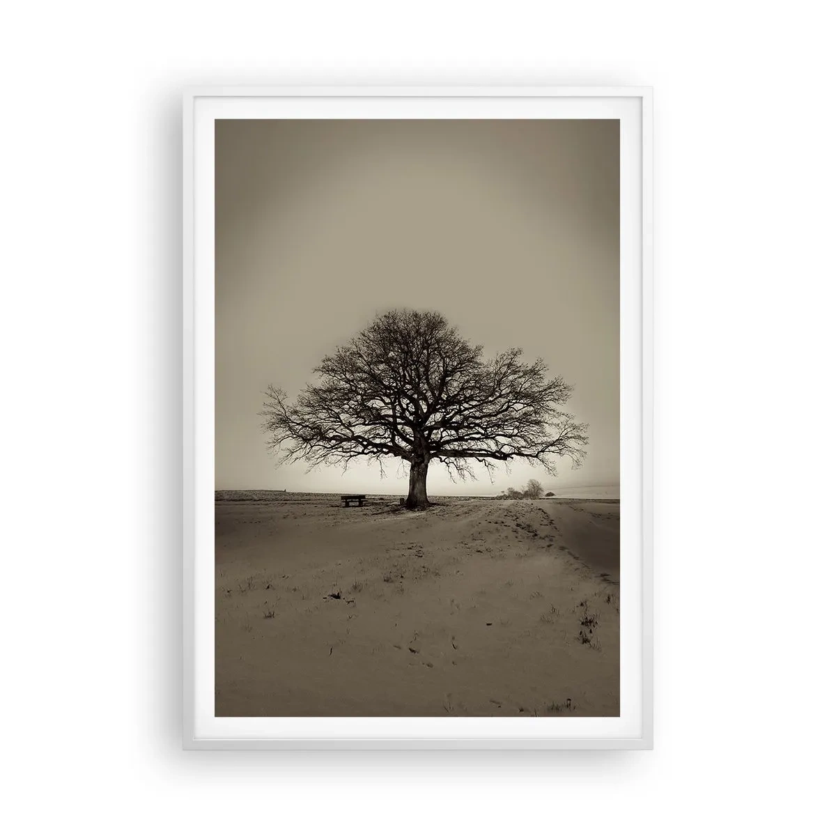 Póster en marco blanco - De aquí a la eternidad - 70x100 cm