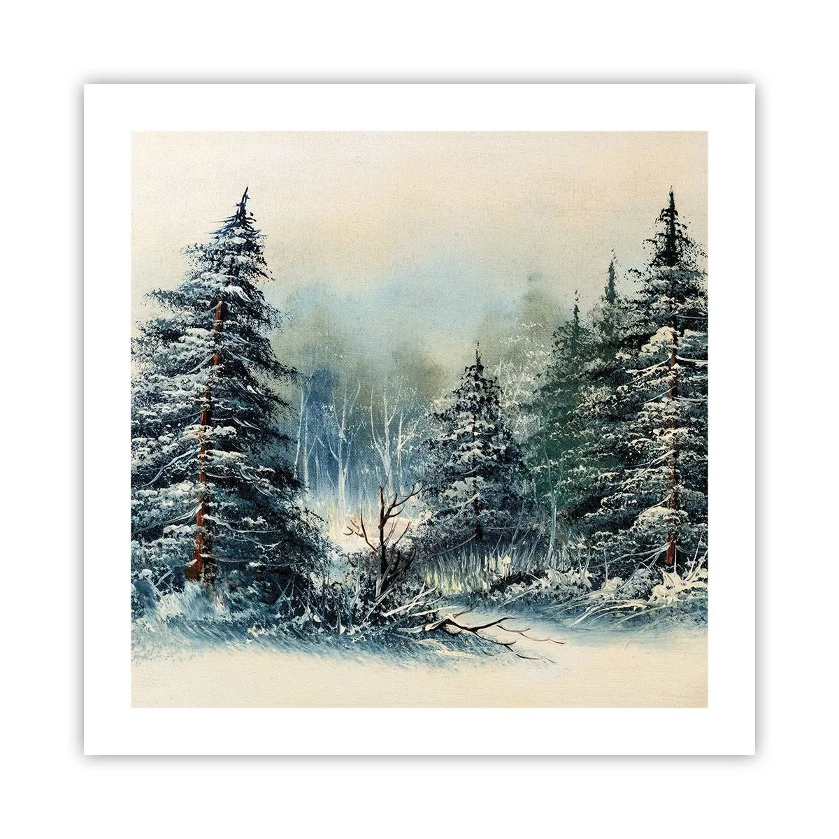 Póster - Preparados para la Navidad - 50x50 cm