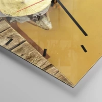 Esfera sin numeración, con rayas