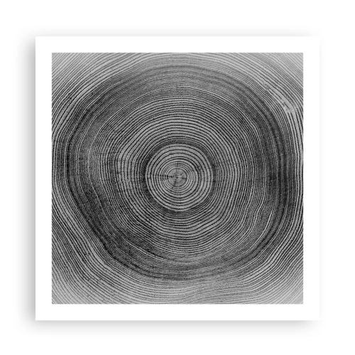 Póster - El paso del tiempo - 60x60 cm