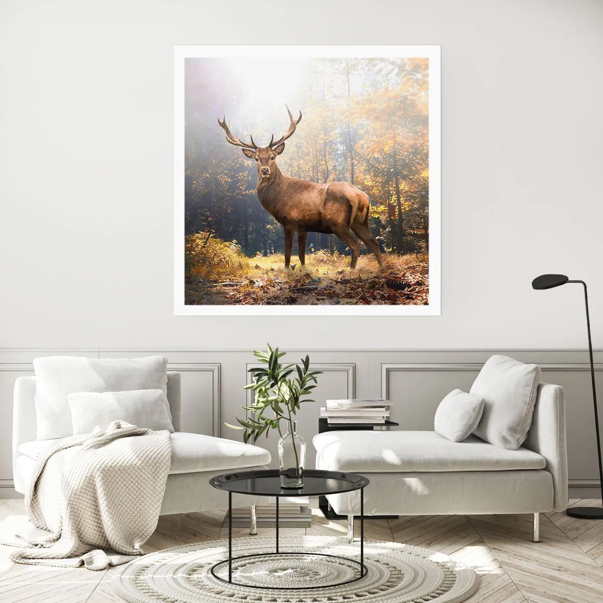 Póster - Con toda la majestuosidad - 40x40 cm