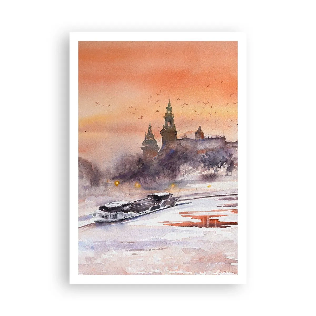 Póster - Atardecer real - 70x100 cm