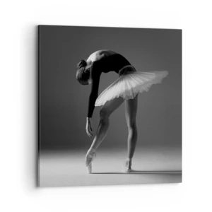 Cuadro sobre lienzo - Impresión de Imagen - Bella bailarina - 70x70 cm