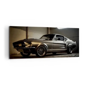 Cuadro sobre lienzo - Impresión de Imagen - Un retorno al pasado - 100x40 cm