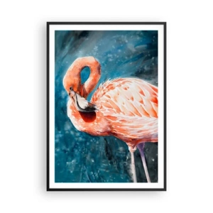 Póster en marco negro - Decorativo por naturaleza - 70x100 cm