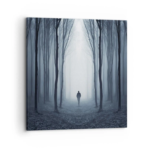 Cuadro sobre lienzo - Impresión de Imagen - Alto y claro - 70x70 cm