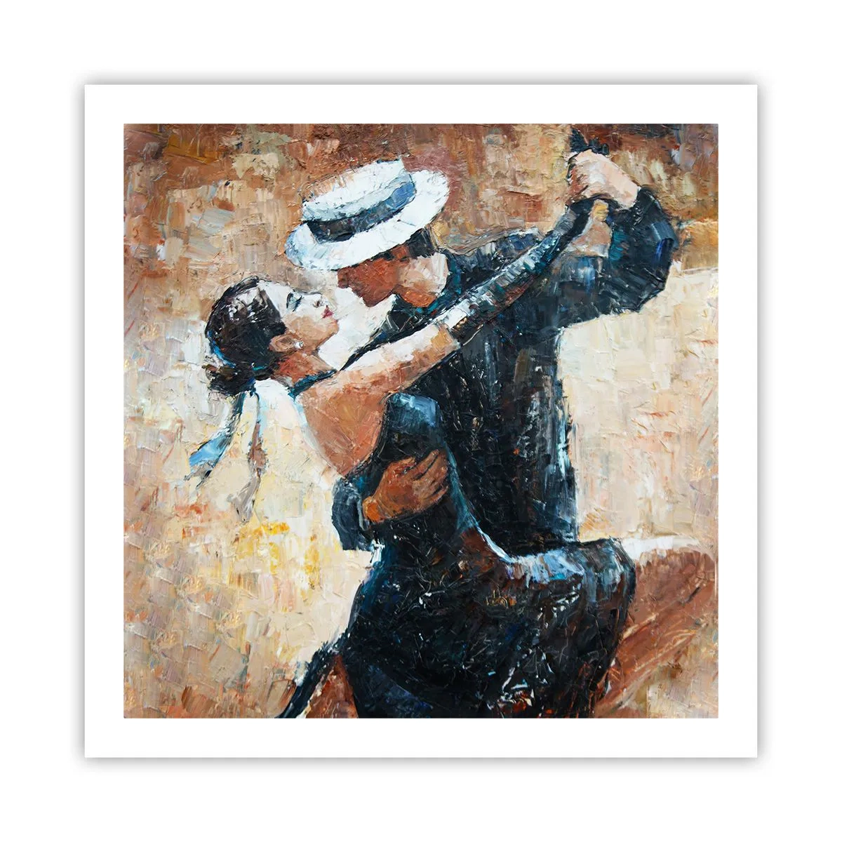 Póster - Estilo Rudolf Valentino - 60x60 cm