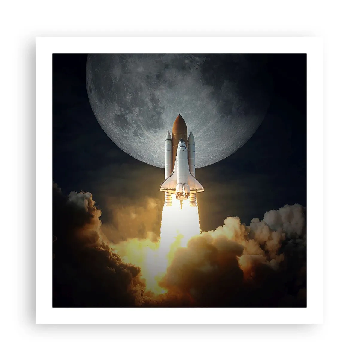 Póster - El comienzo de una aventura sobrenatural - 60x60 cm