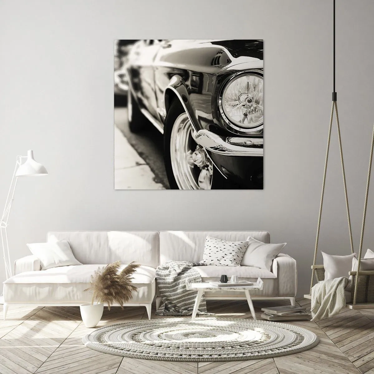 Cuadro sobre lienzo - Impresión de Imagen - Brillo perdurable - 60x60 cm