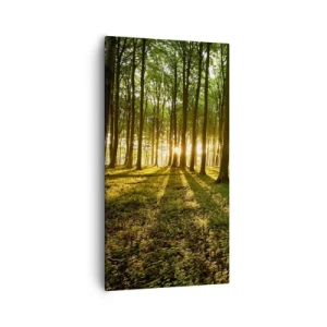 Cuadro sobre lienzo - Impresión de Imagen - Una fotografía de todos los manantiales - 55x100 cm